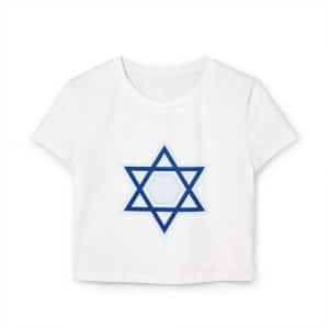 Star of David Women's Baby Tee